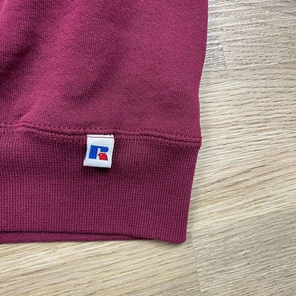 Vintage Sweatshirt Mens Extra Large Red Texas A&M Aggies Russell NCAA Football - Picture 4 of 13